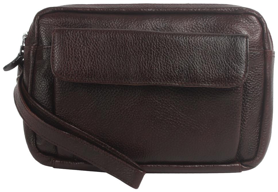 

CHIMERA Brown Travel Pouch For Men