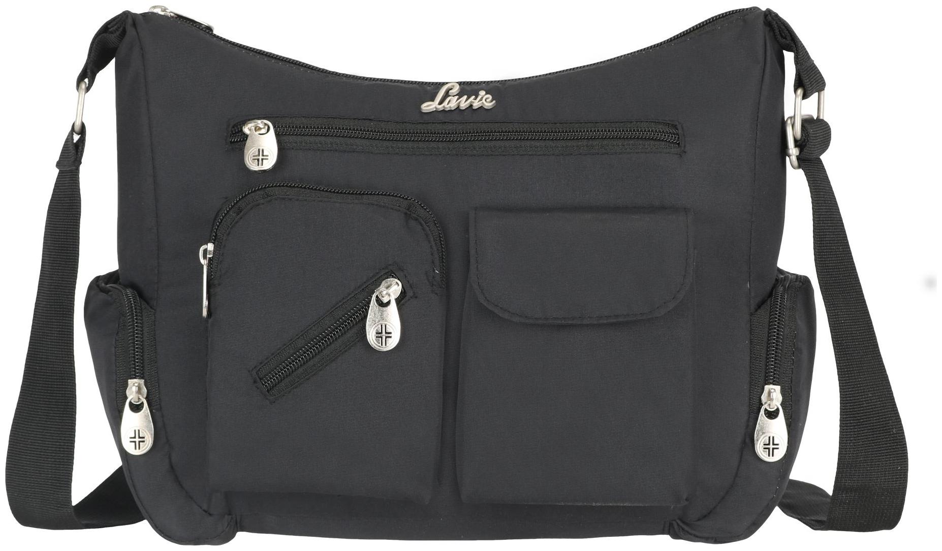 

LAVIE SPORT Black Polyester Shoulder Bag