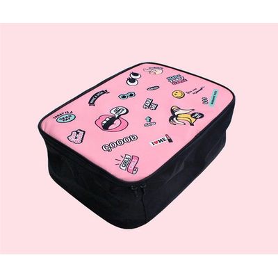 

CONNECTWIDE Cartoon Portable Trolley Boarding Travel Bag Suitcase Bag Travel Luggage Bags Clothing Storage Organizer (Big)