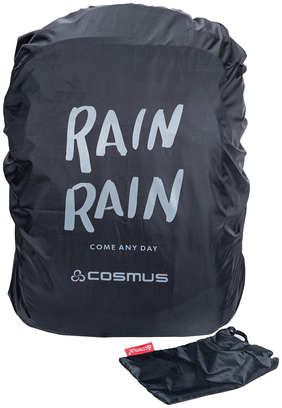 

Cosmus Rain Rain Black Rain Dust Cover with Pouch for Laptop Bags and Backpacks