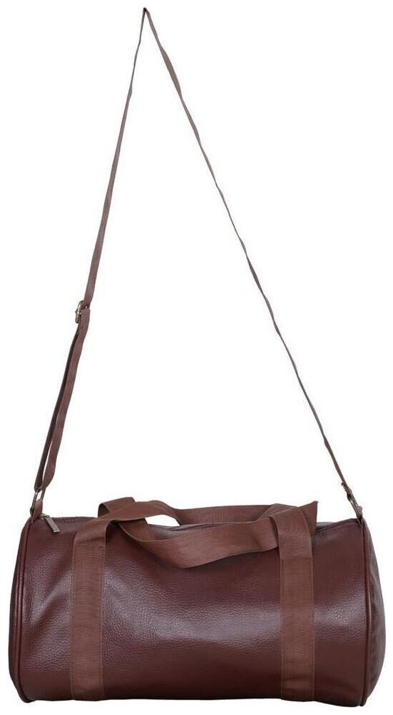 

CP Bigbasket Leather Men Gym bag - Brown