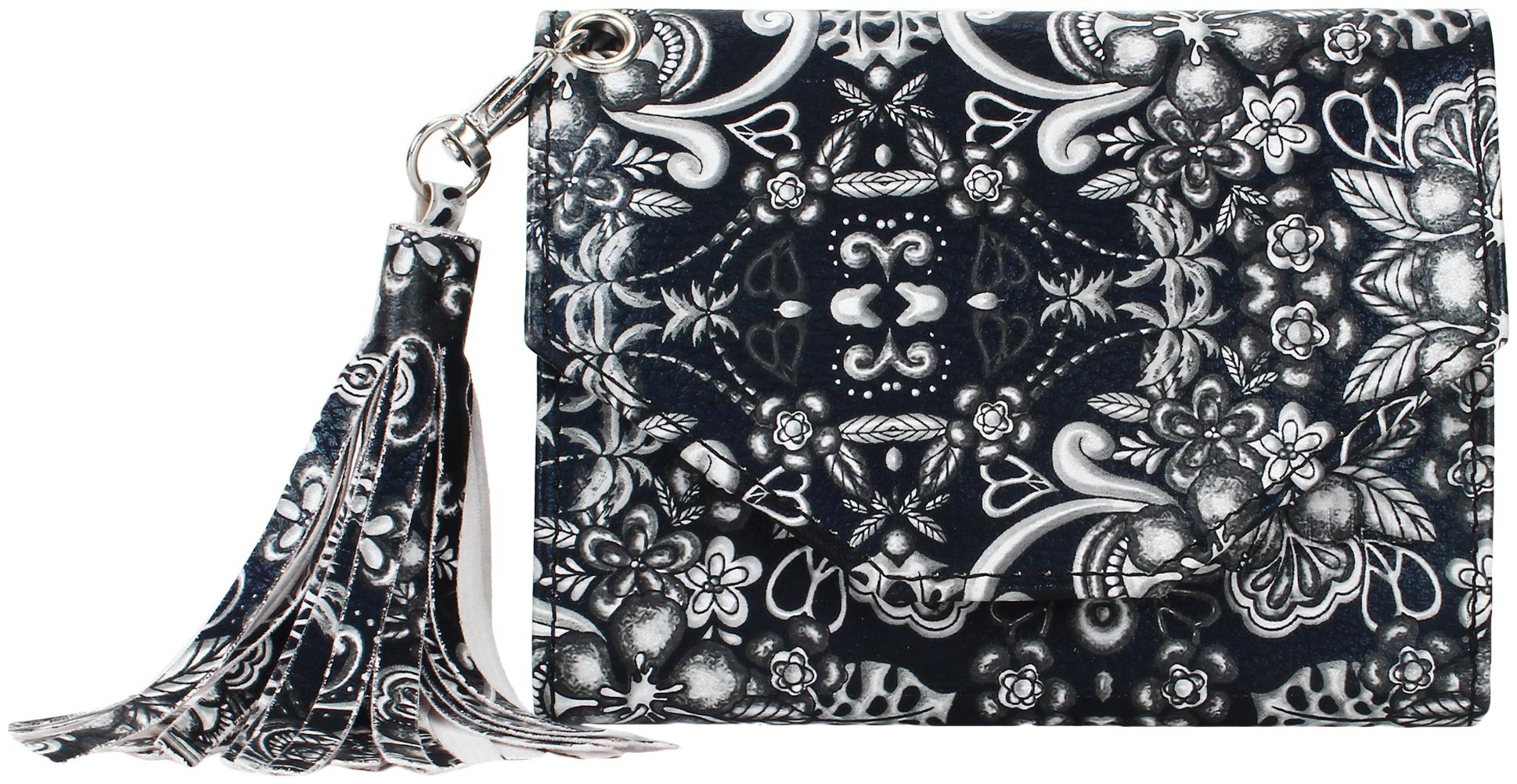 

Creature Black Designer Wallet Clutch For Women