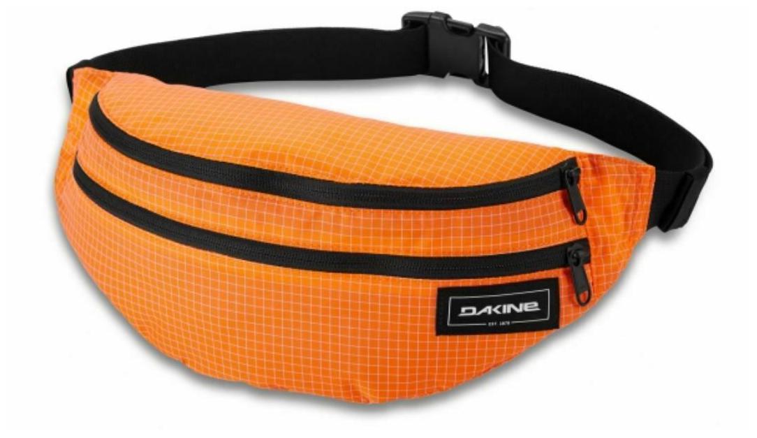 

Dakine CLASSIC HIP PACK Mens Adjustable Waist Pack Orange NEW Sample