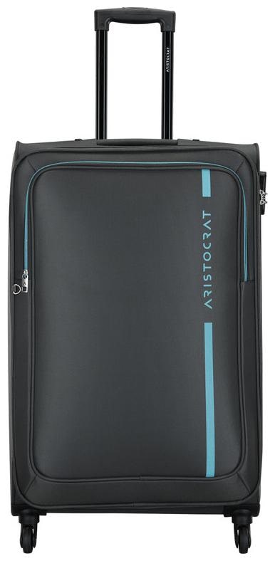 

ARISTOCRAT Dasher Large Size Soft Luggage Bag ( Grey 4 Wheels )
