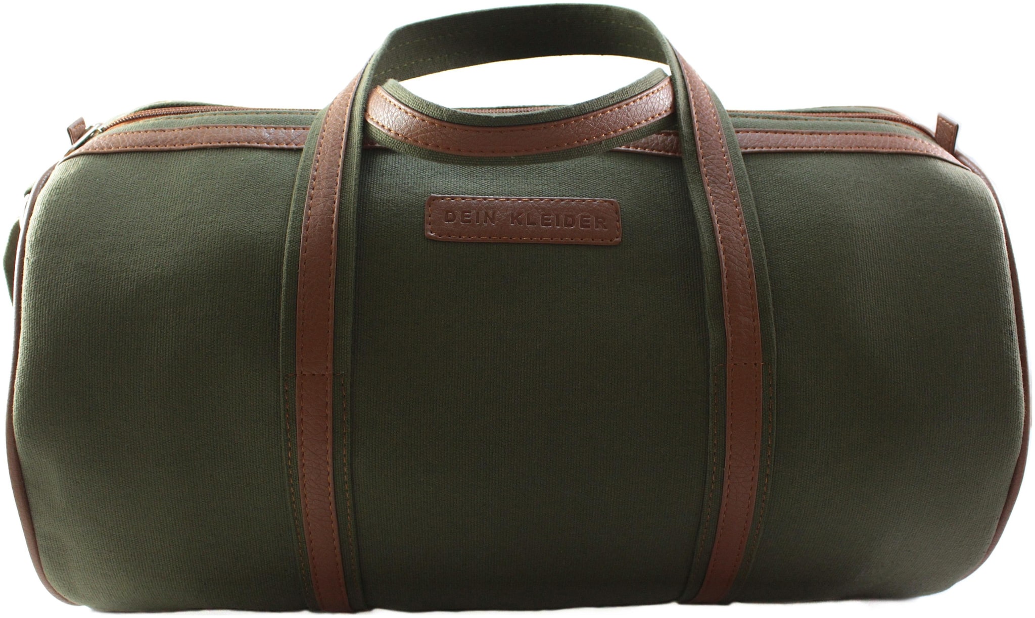

DEIN KLEIDER Unisex Canvas Gym Travel Duffle Bag (Forest Green 17L)