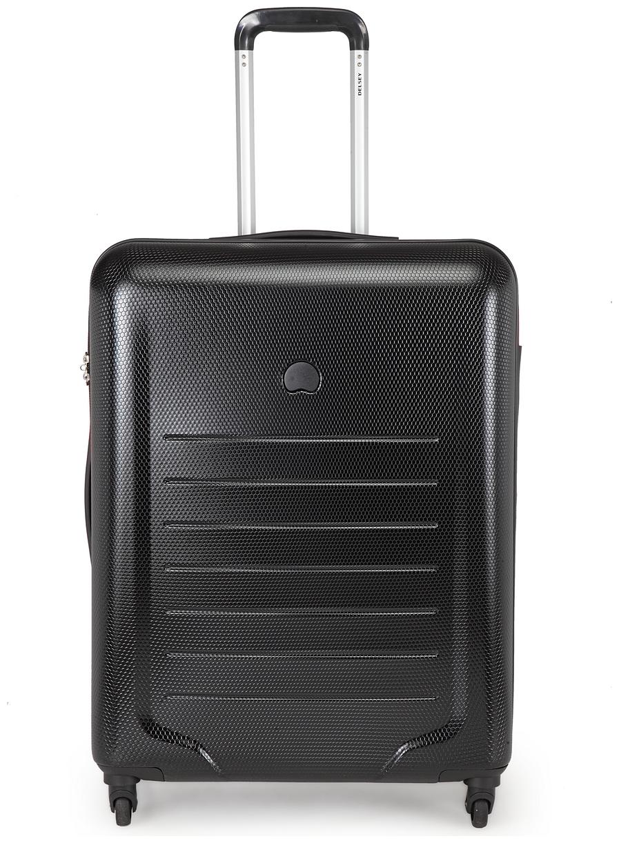 

Delsey Cabin Size Hard Luggage Bag ( Black 4 Wheels )