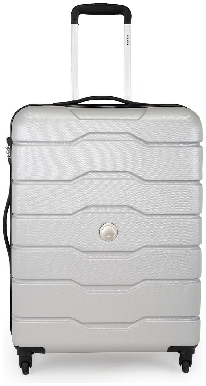 

Delsey Large Size Hard Luggage Bag ( Grey 4 Wheels )