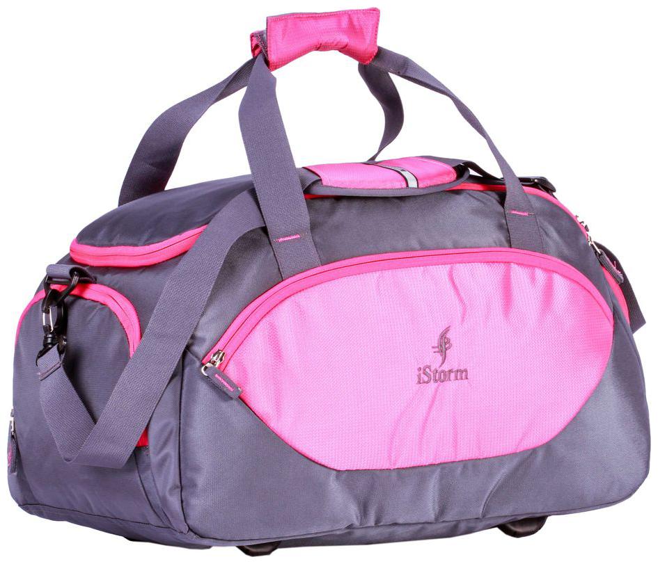 

Istorm Leather Men Gym bag - Pink