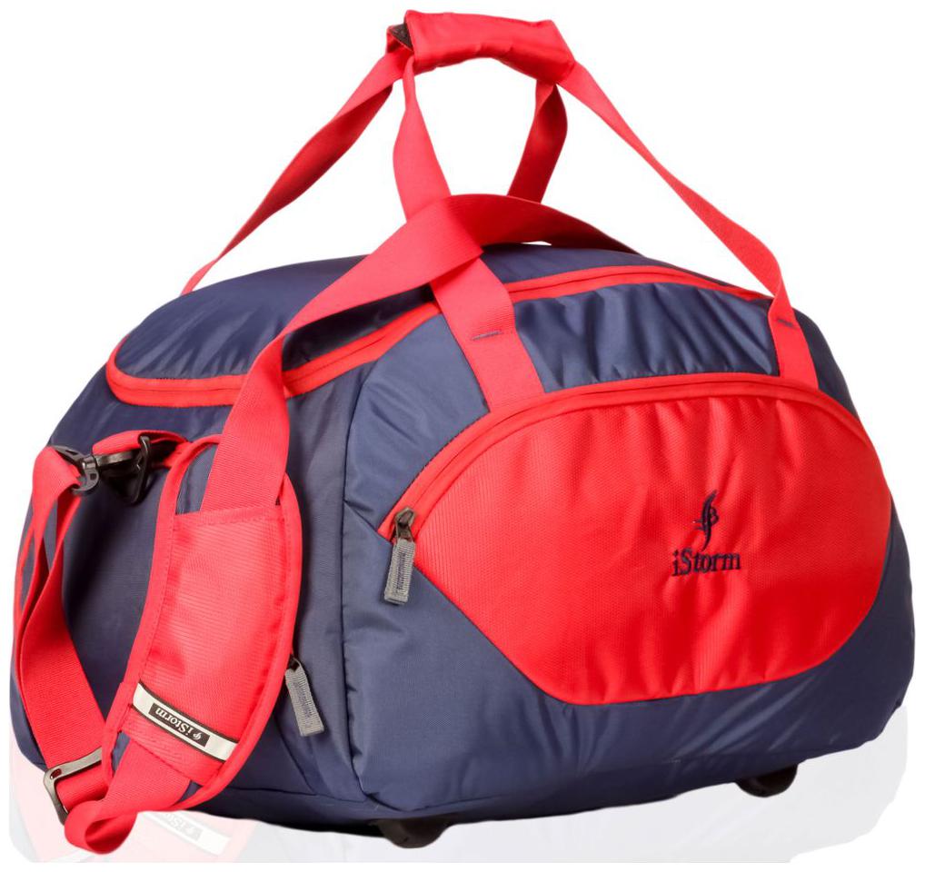 

Istorm Leather Men Gym bag - Blue