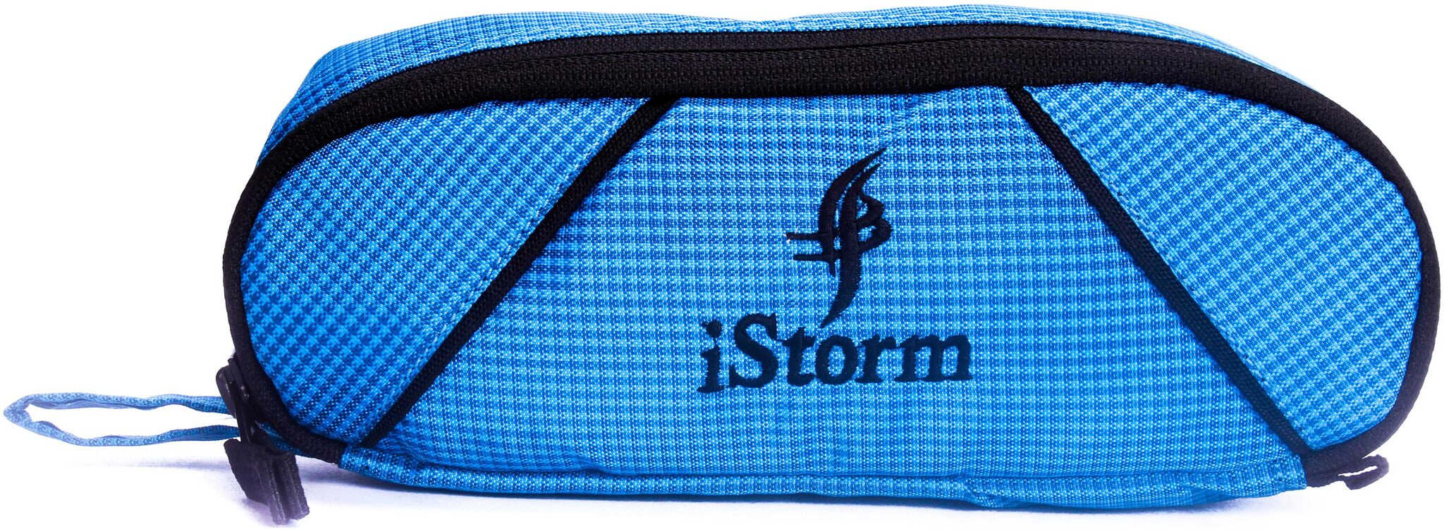 

Deo sky-blue and black pouch