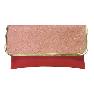 

Angelfish Women Red Canvas Clutch