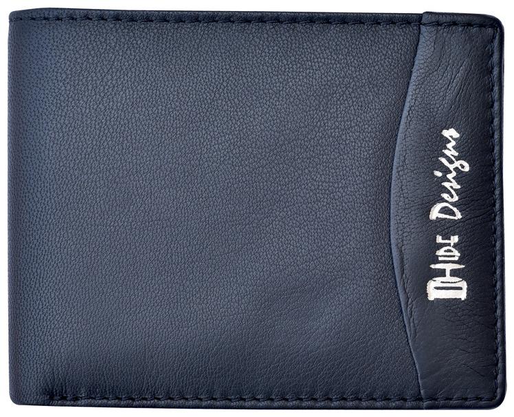 

DHide Designs Women Black Leather Wallet