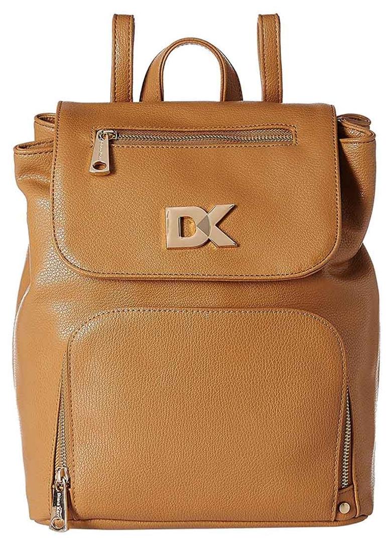 

Diana Korr Brown PU Backpack
