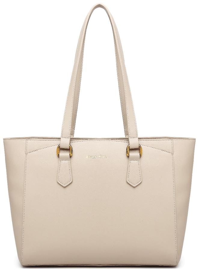 

Diana Korr Khaki PU Handheld Bag