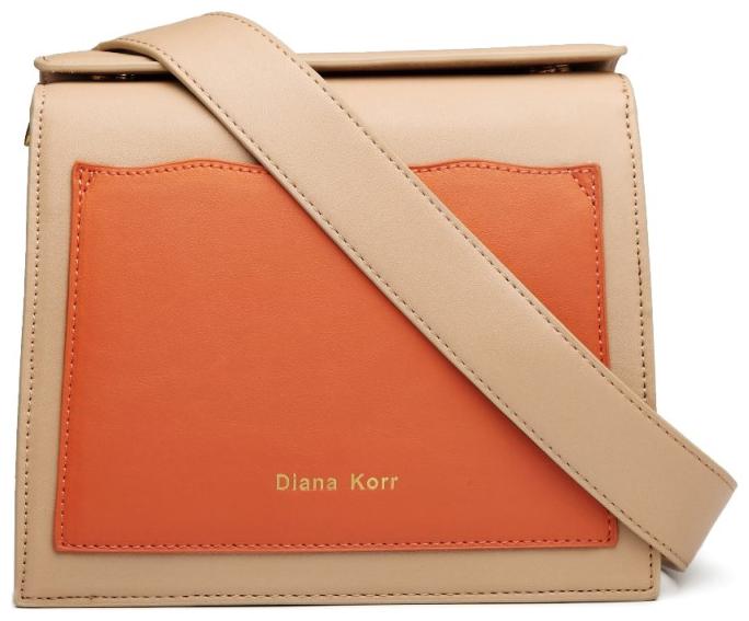 

Diana Korr Khaki PU Solid Sling Bag