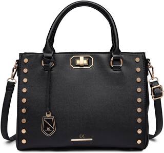 Diana Korr Florence Women Hand Bag Black DK194HBLK