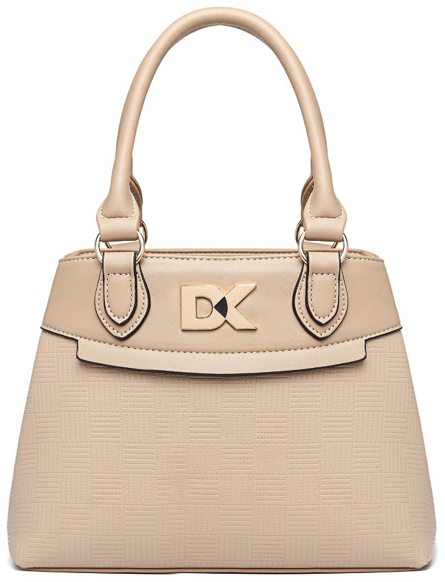 

Diana Korr Brown Faux Leather Handheld Bag