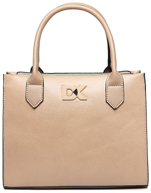 

Diana Korr Brown Faux Leather Handheld Bag
