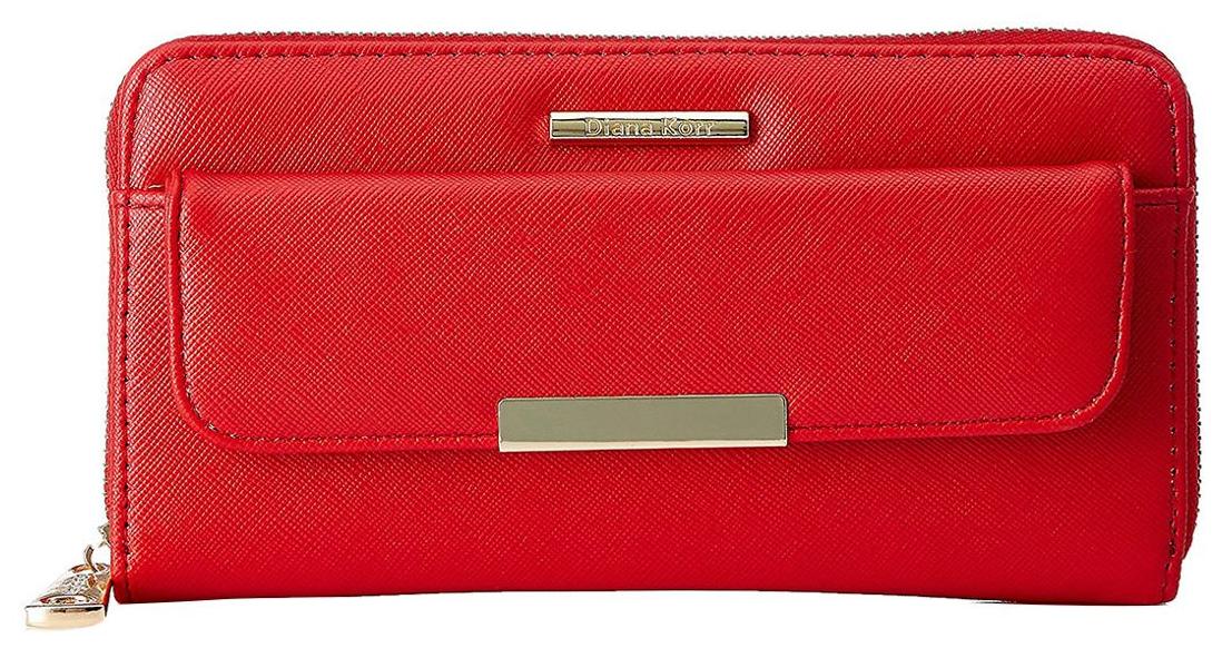 

Diana Korr Women Red PU Wallet