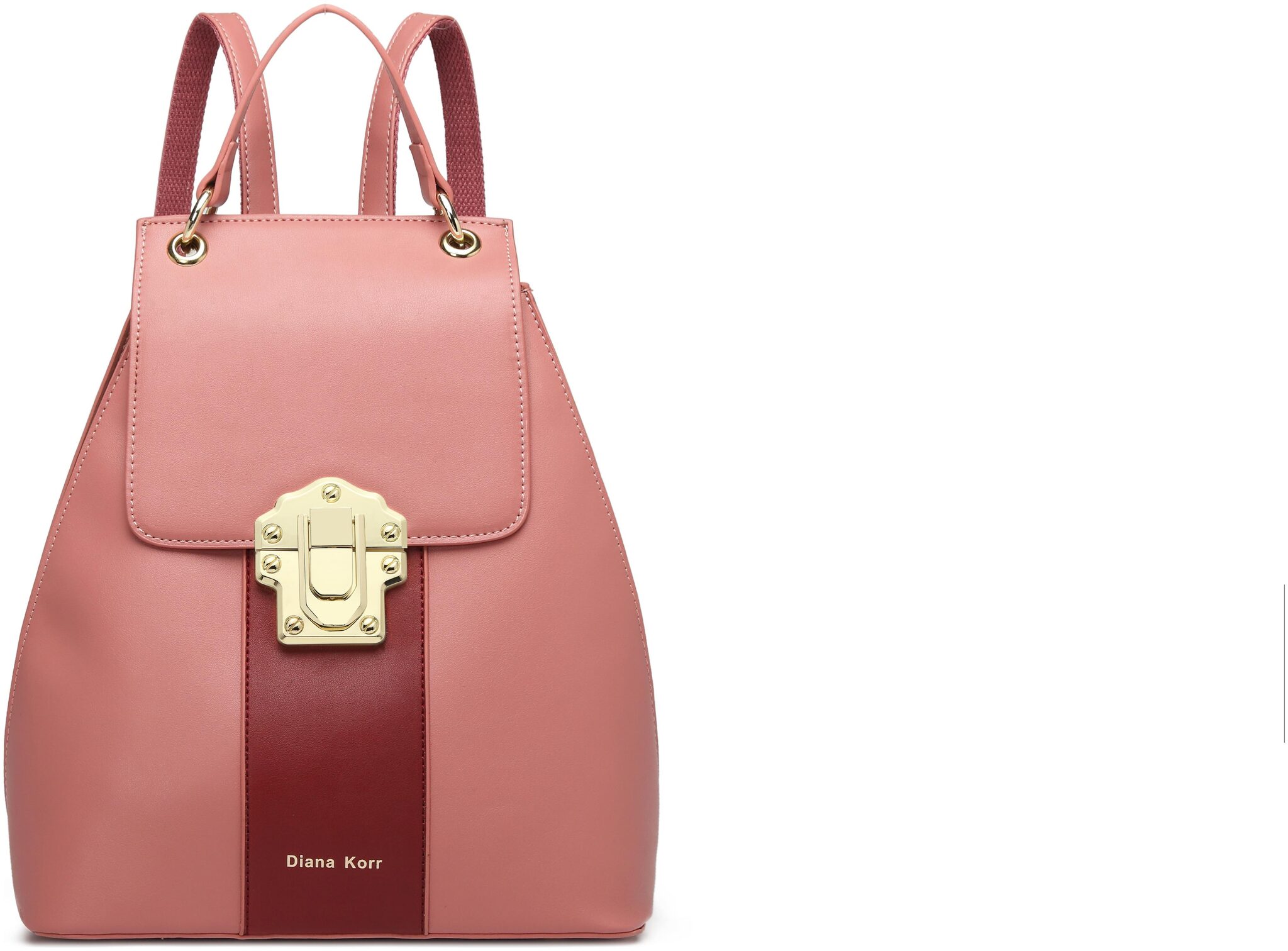 

Diana Korr Pink PU Backpack