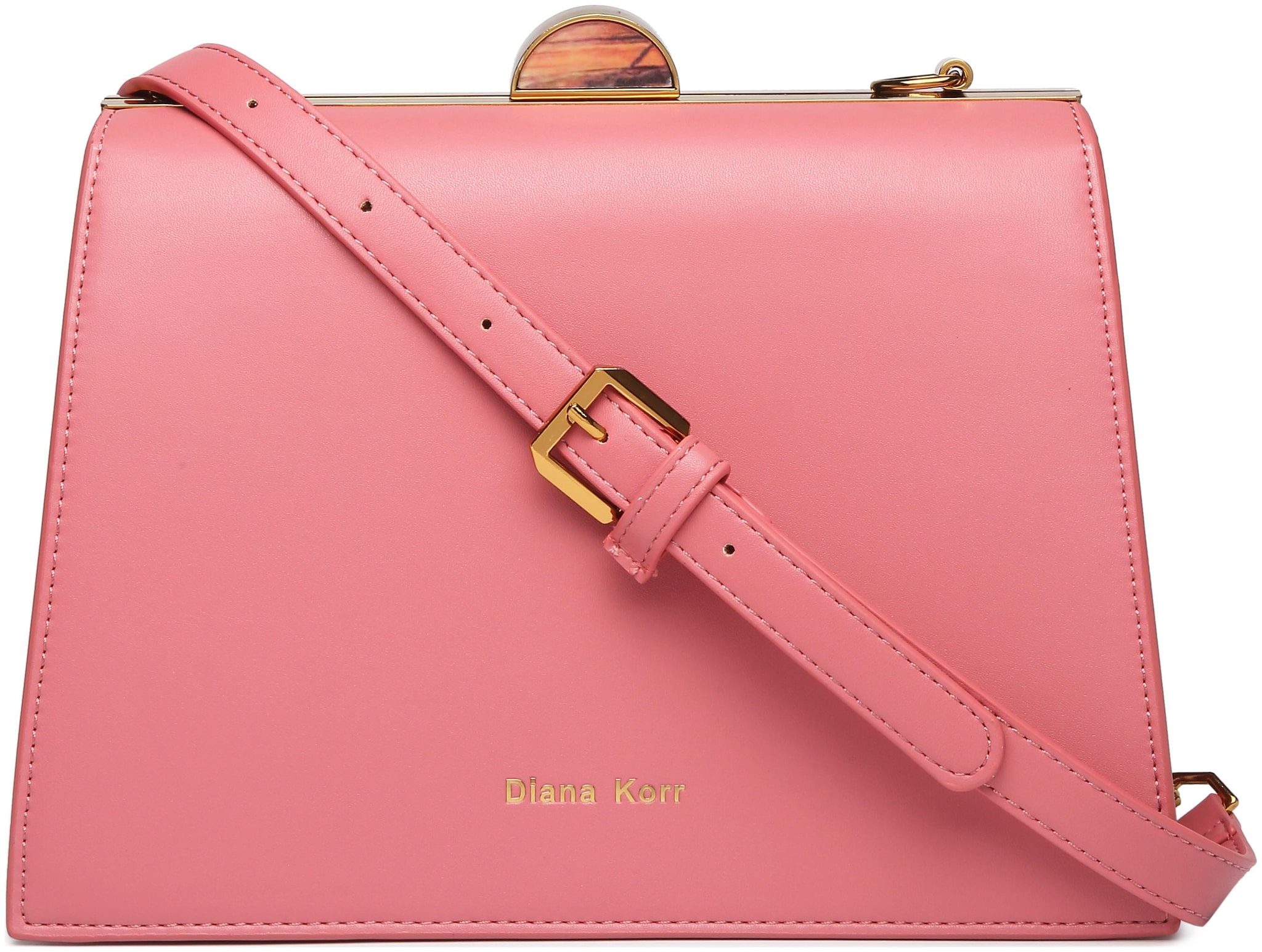 

Diana Korr Pink PU Handheld Bag - DKOH69PNK