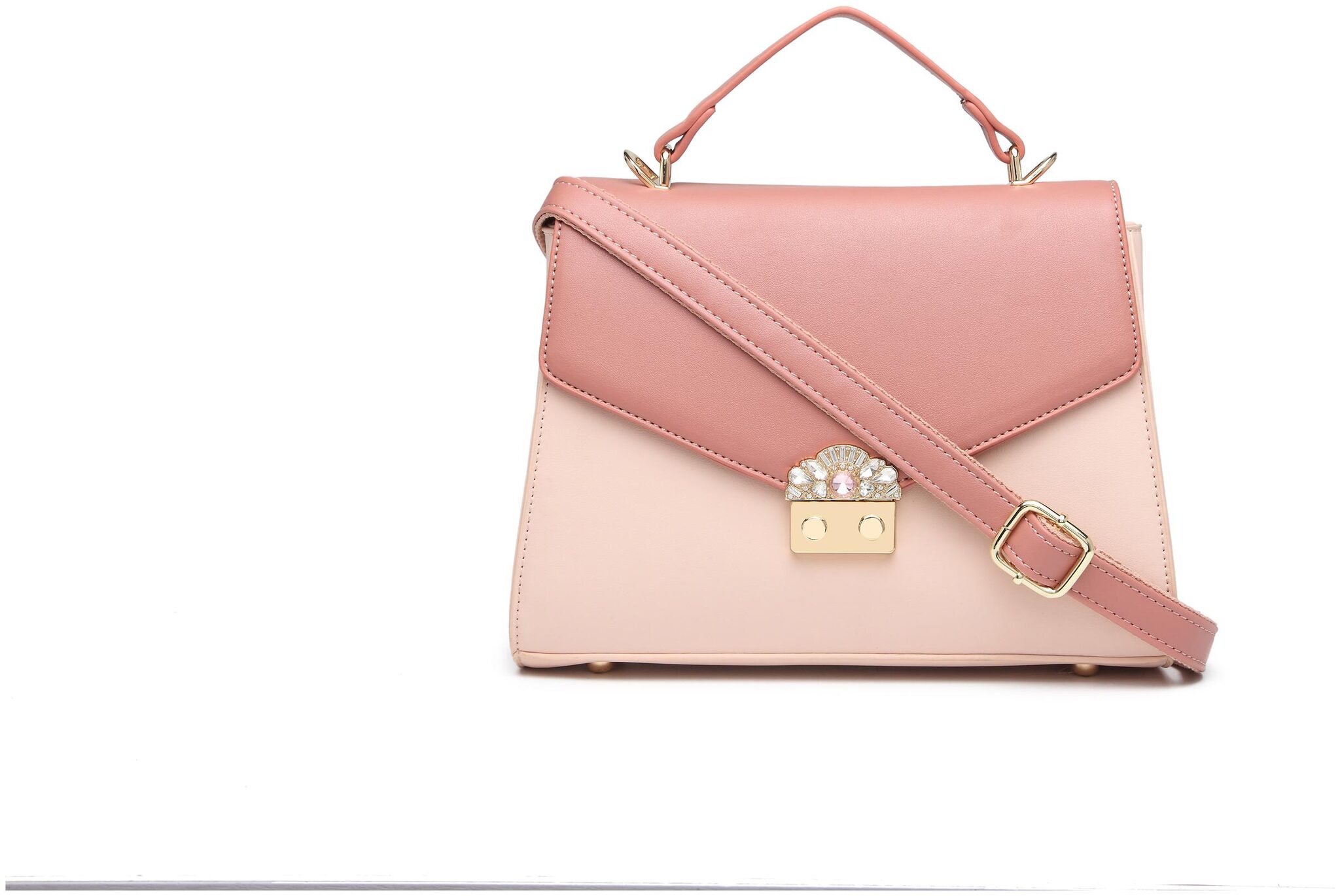 

Diana Korr Pink PU Handheld Bag - DKOH98PNK