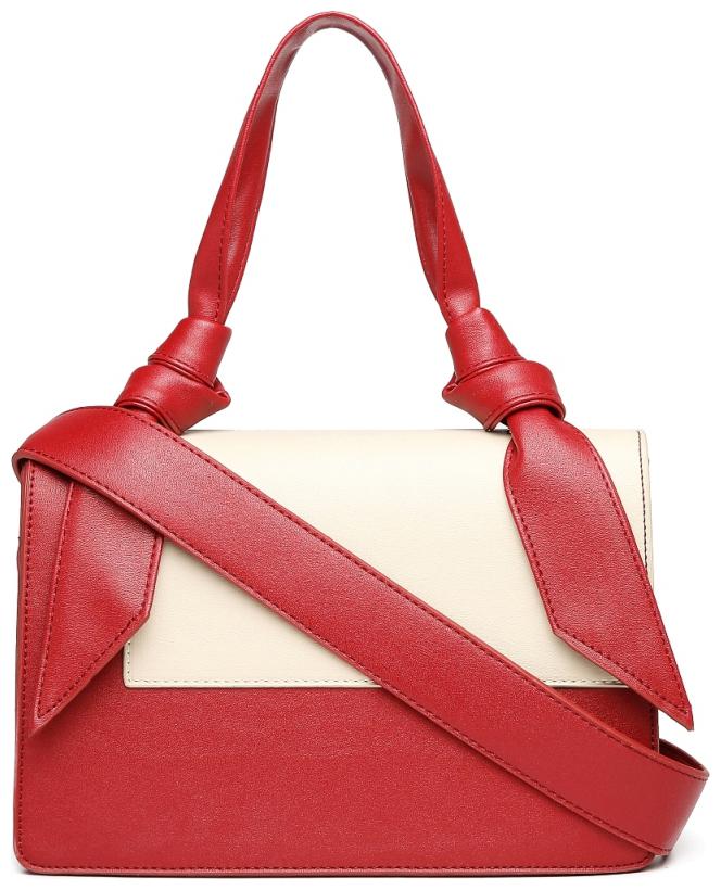 

Diana Korr Maroon PU Handheld Bag - DKOH84MAR