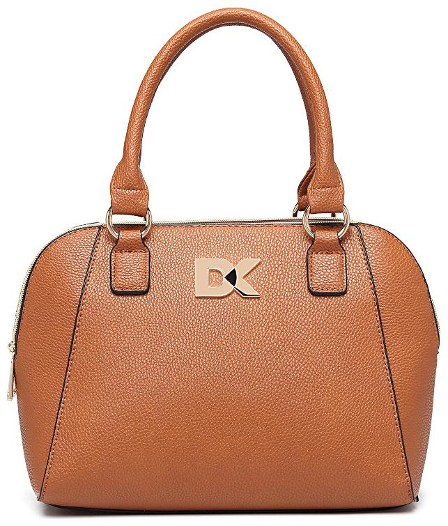 

Diana Korr Tan Faux Leather Handheld Bag