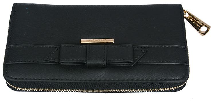 

Diana Korr Women Black PU Wallet