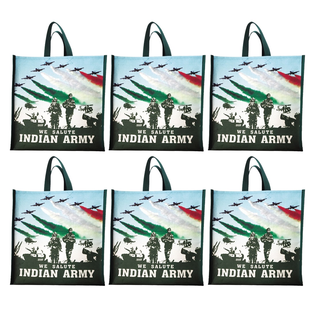 

Double R BAGS Unisex Solid Canvas - Tote Bag Multi