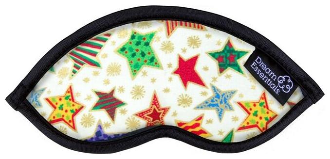 

Dream Essentials Sleep Mask for Children Made in USA - Holiday Stars