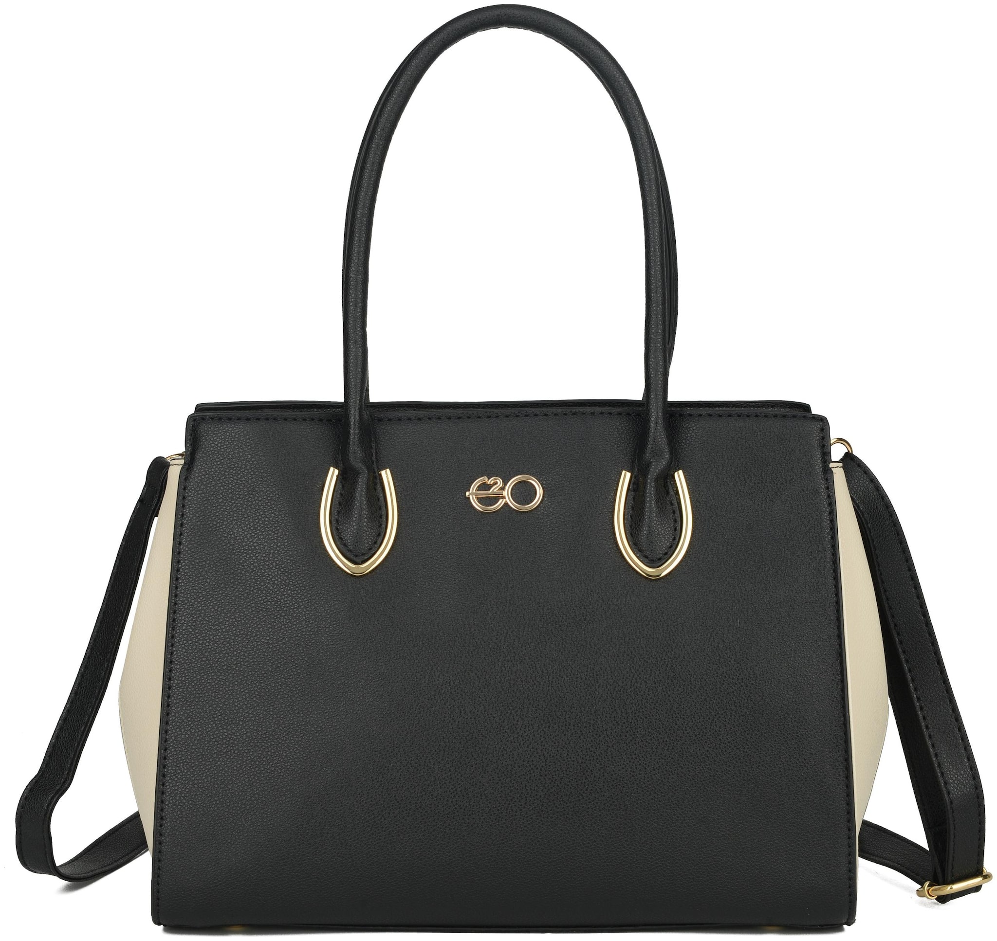 

E2O Black PU Handheld Bag