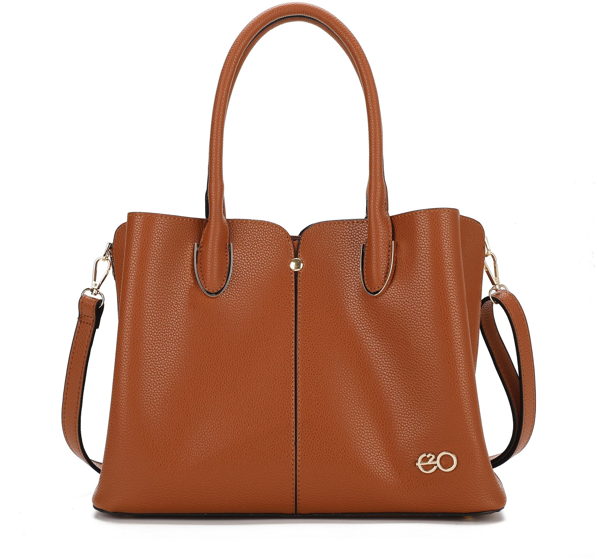 

E2O Brown PU Handheld Bag