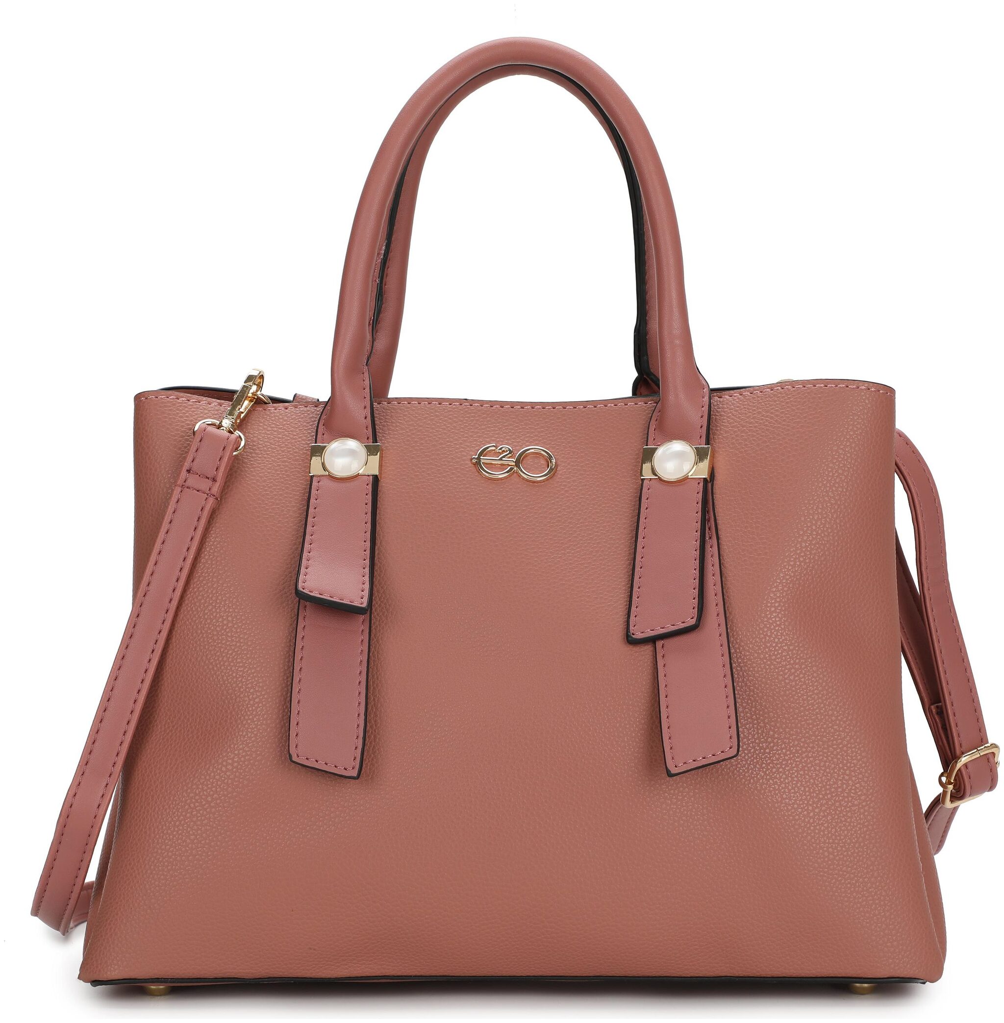 

E2O Pink PU Satchel