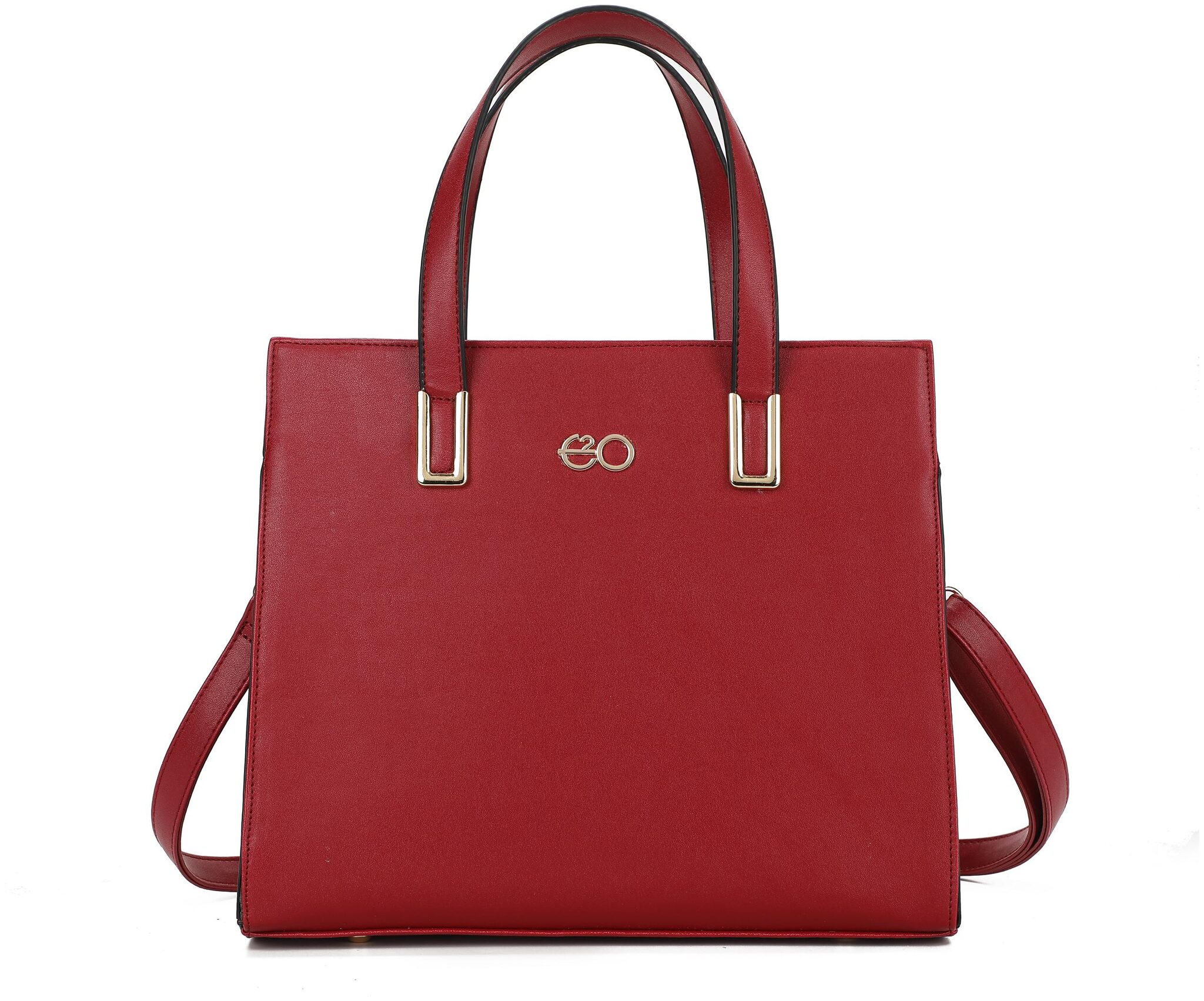 

E2O Red PU Handheld Bag