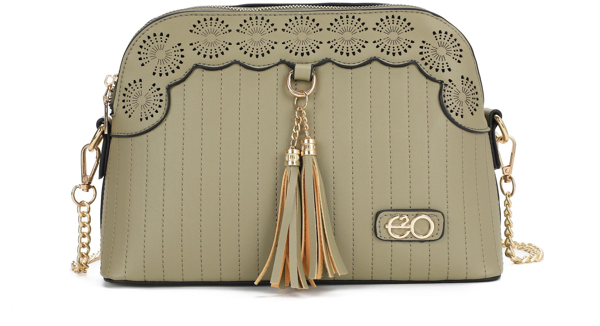 

E2O Green PU Solid Sling Bag