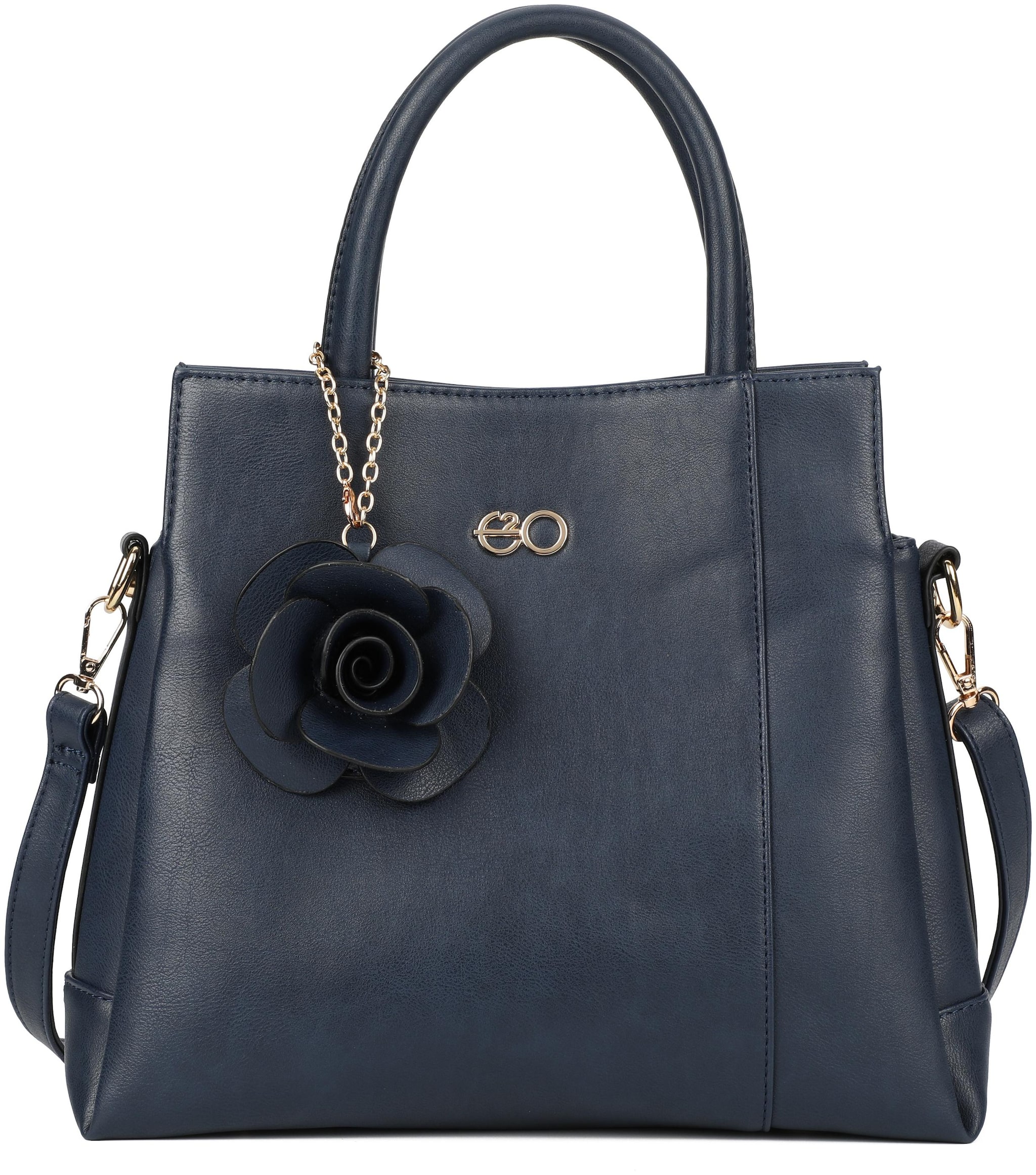 

E2O Blue PU Shoulder Bag