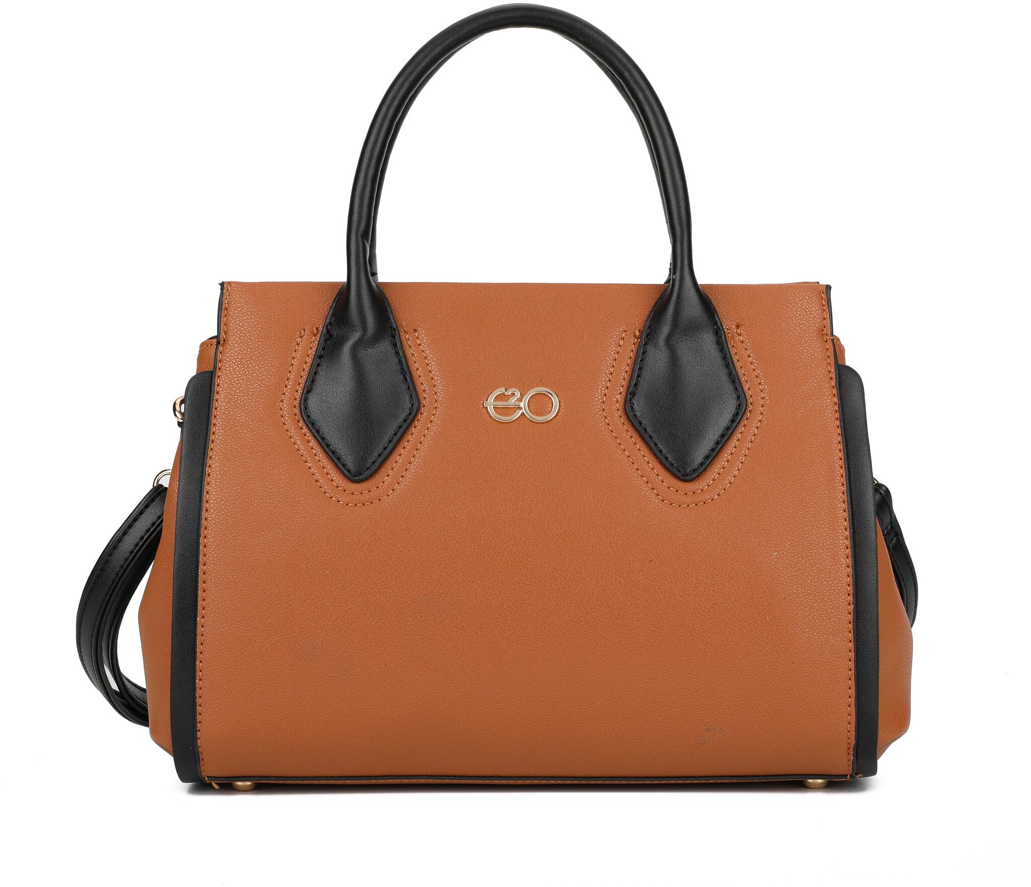 

E2O Brown PU Handheld Bag