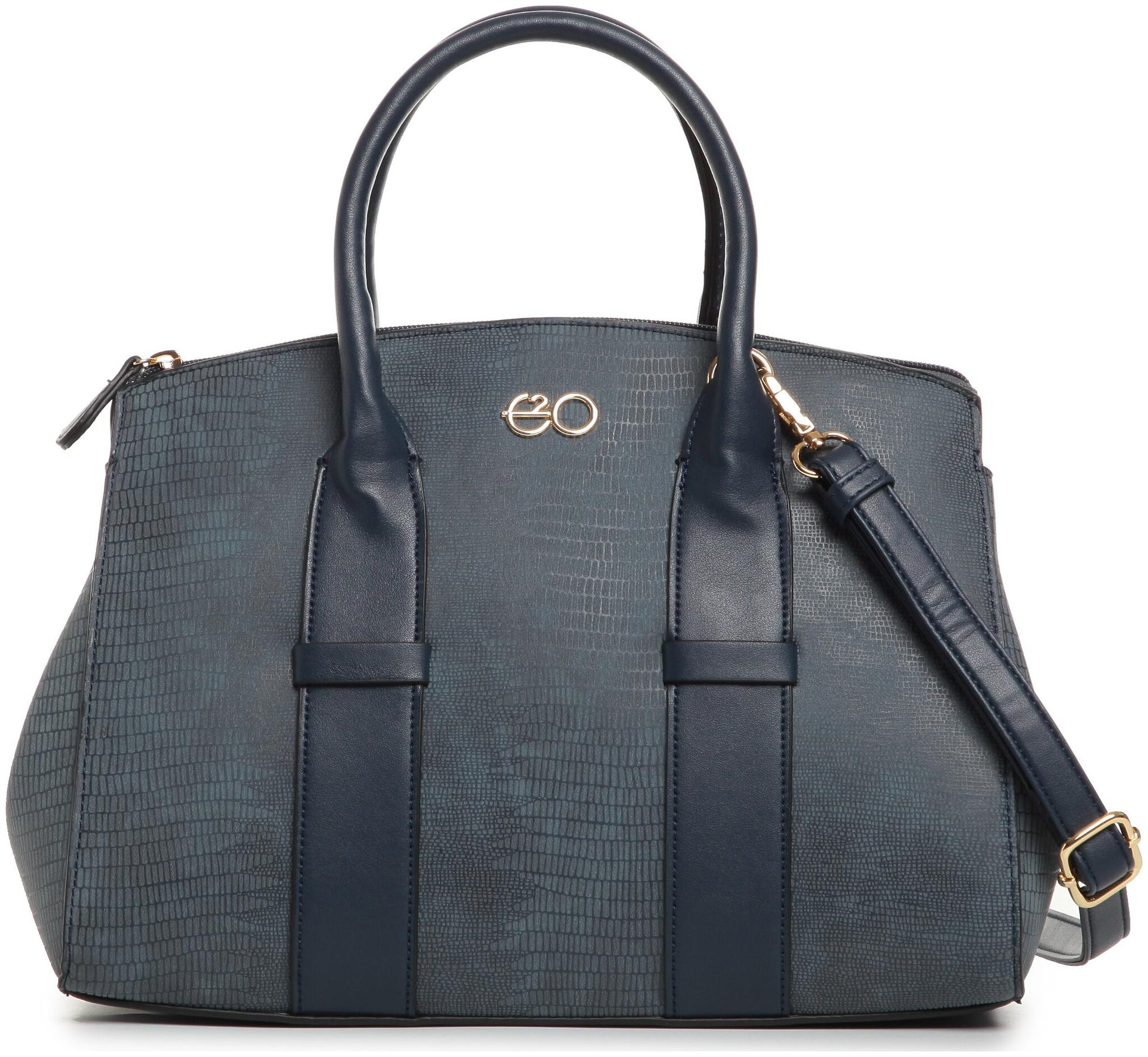 

E2O Blue PU Satchel