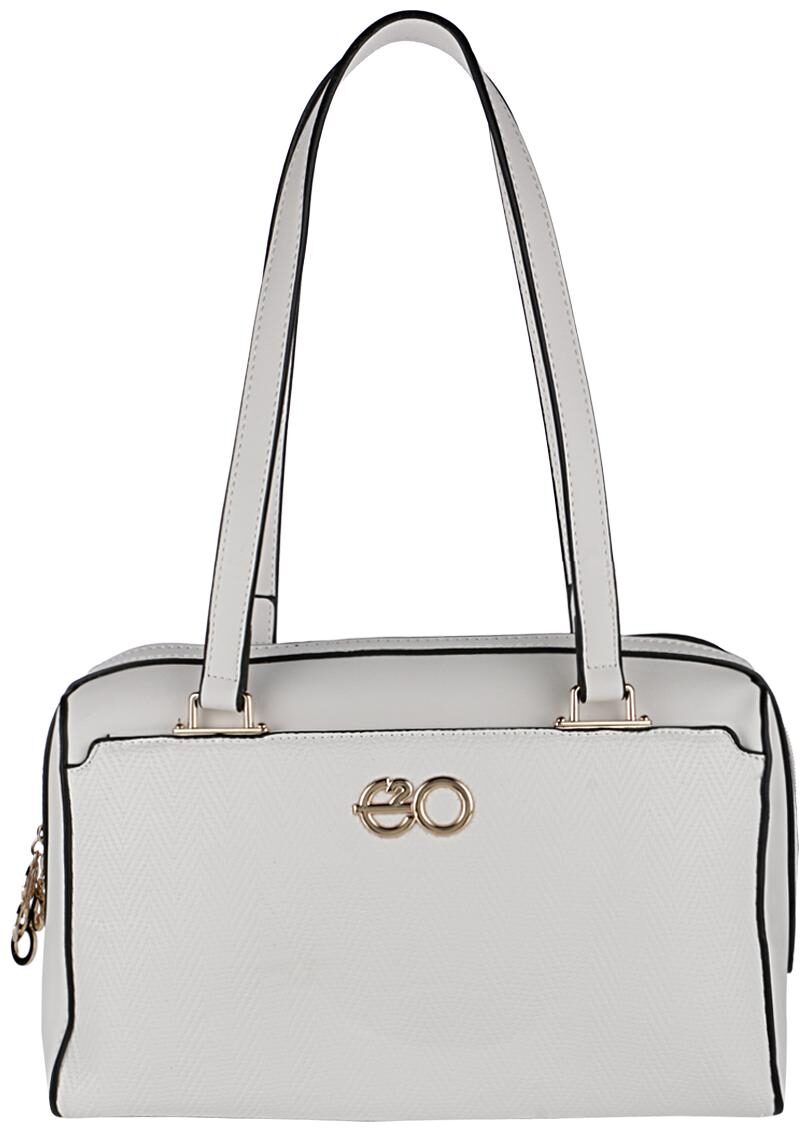 

E2O White PU Shoulder Bag