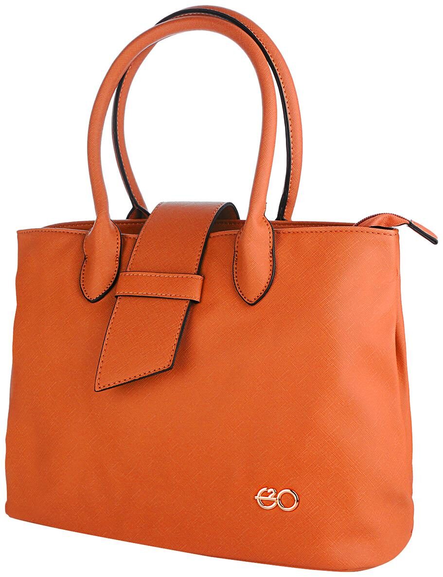 

E2O Orange PU Satchel