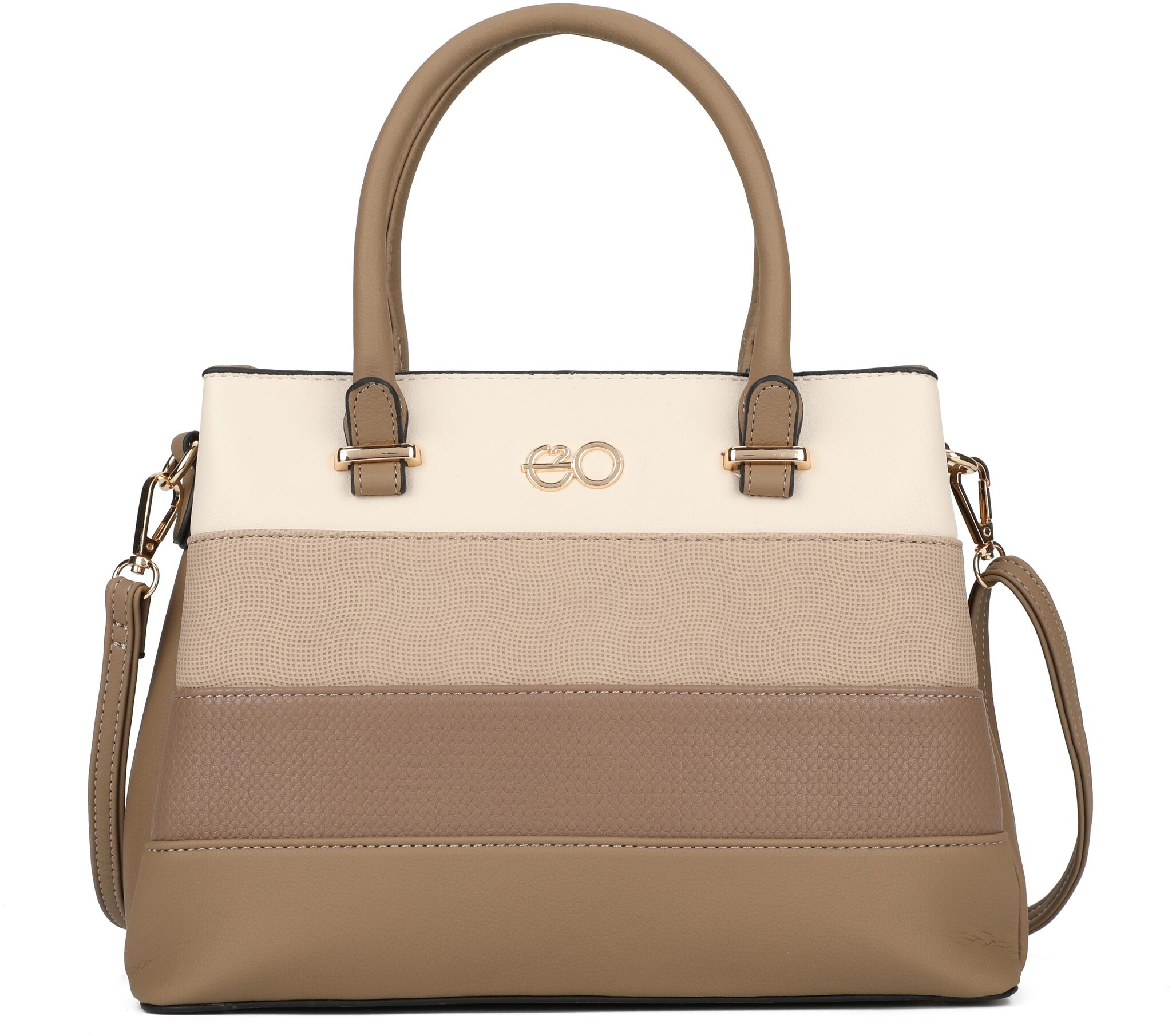 

E2O Brown PU Handheld Bag