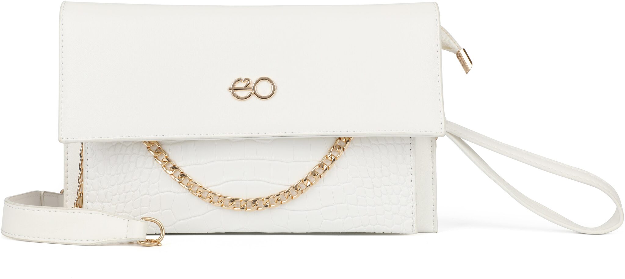 

E2O White PU Solid Sling Bag