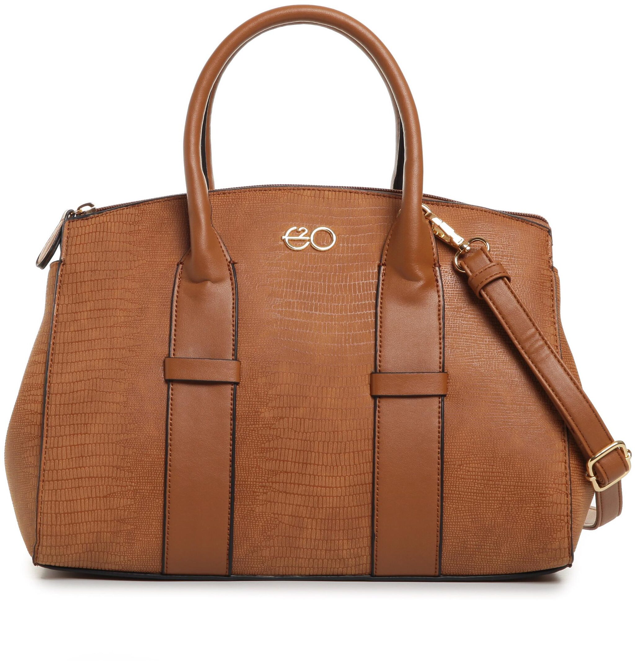

E2O Brown PU Satchel