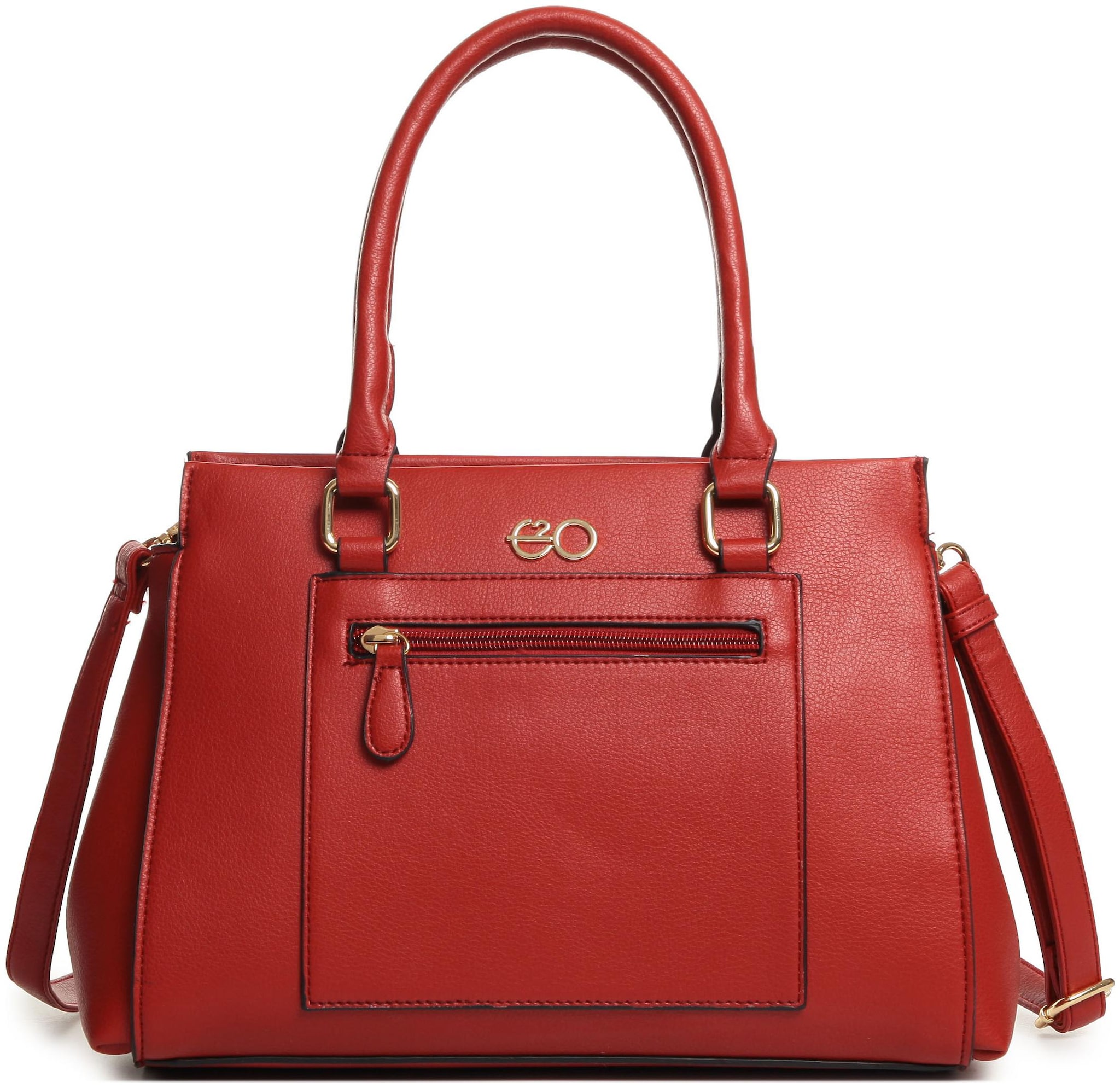 

E2O Red PU Satchel