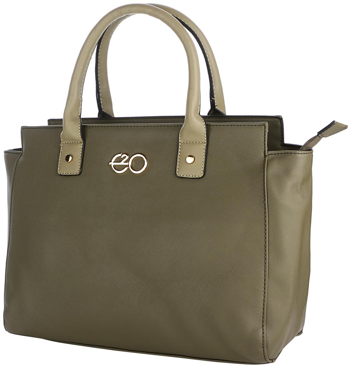 

E2O Green PU Satchel