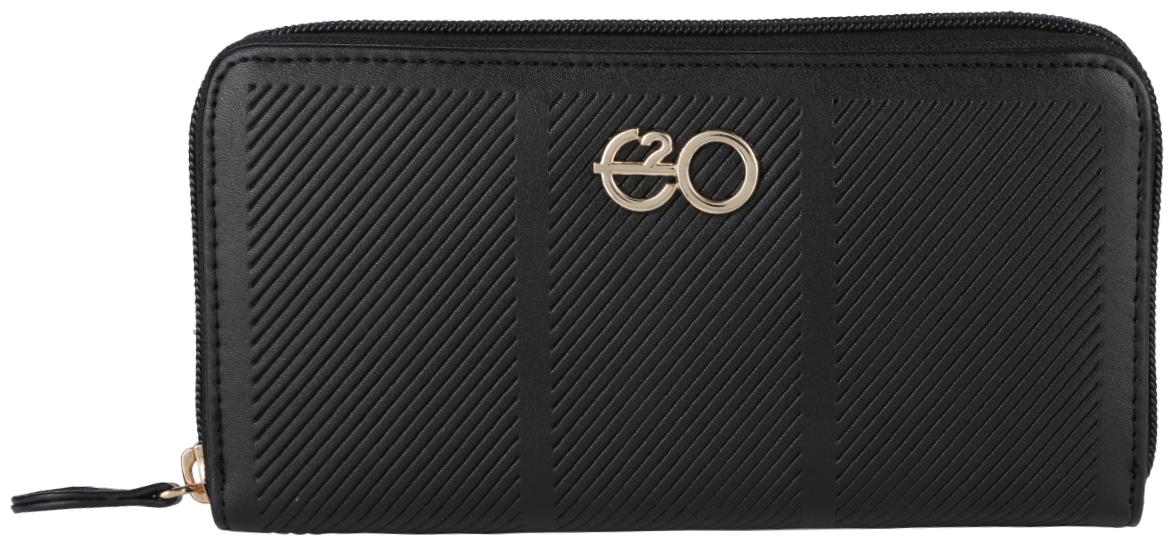 

E2O Women Black PU Wallet