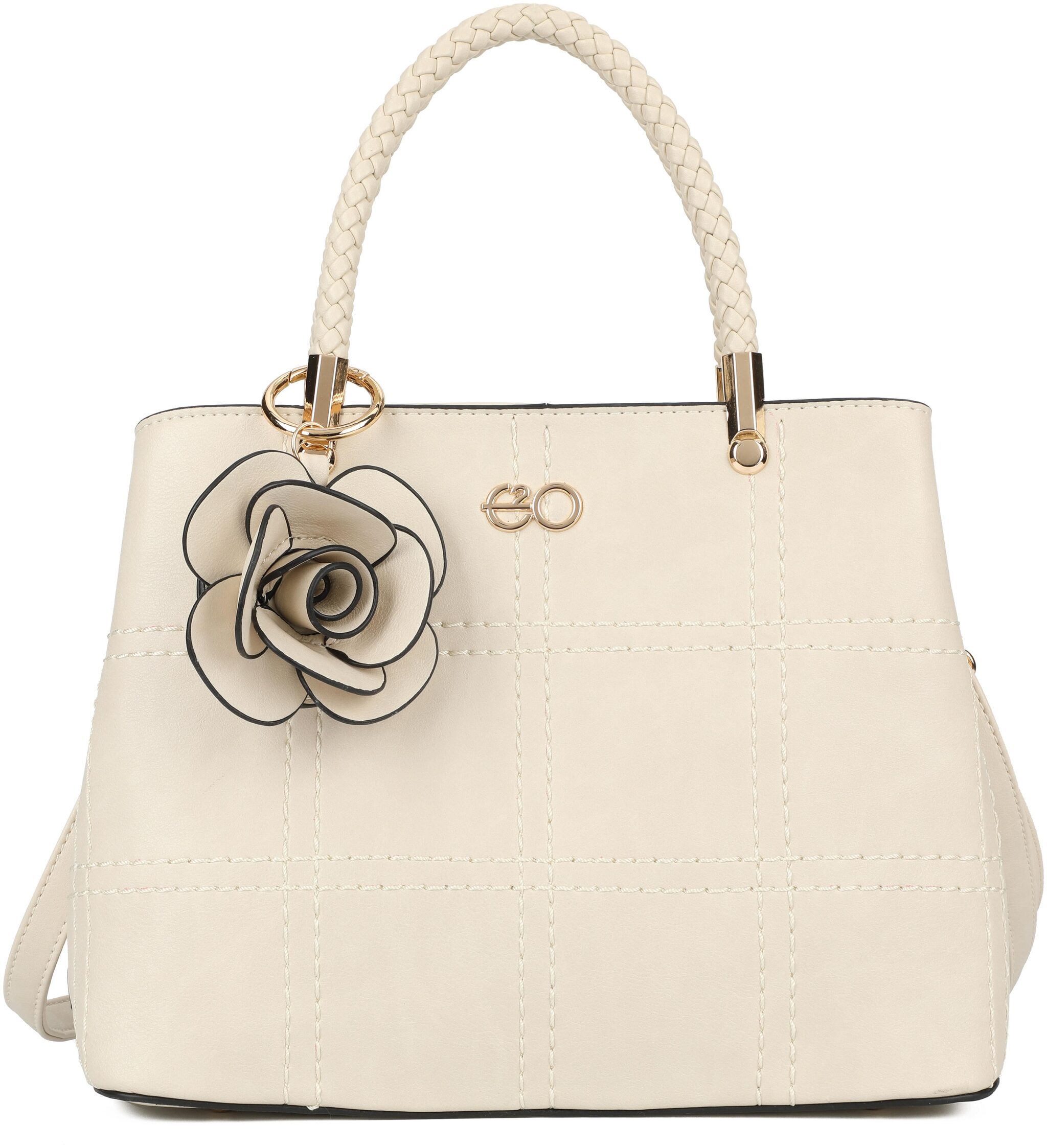 

E2O Beige PU Handheld Bag