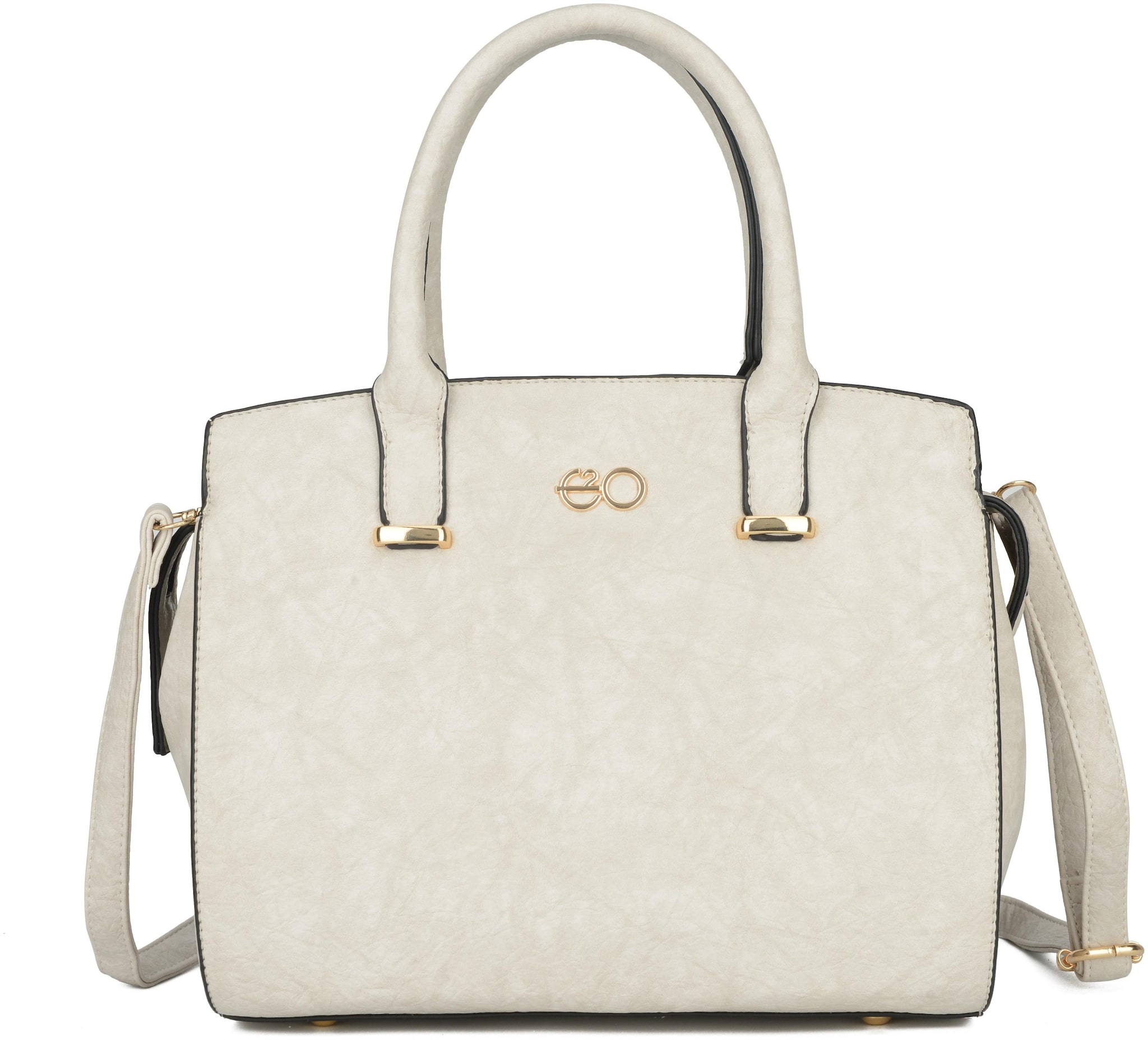 

E2O White PU Handheld Bag