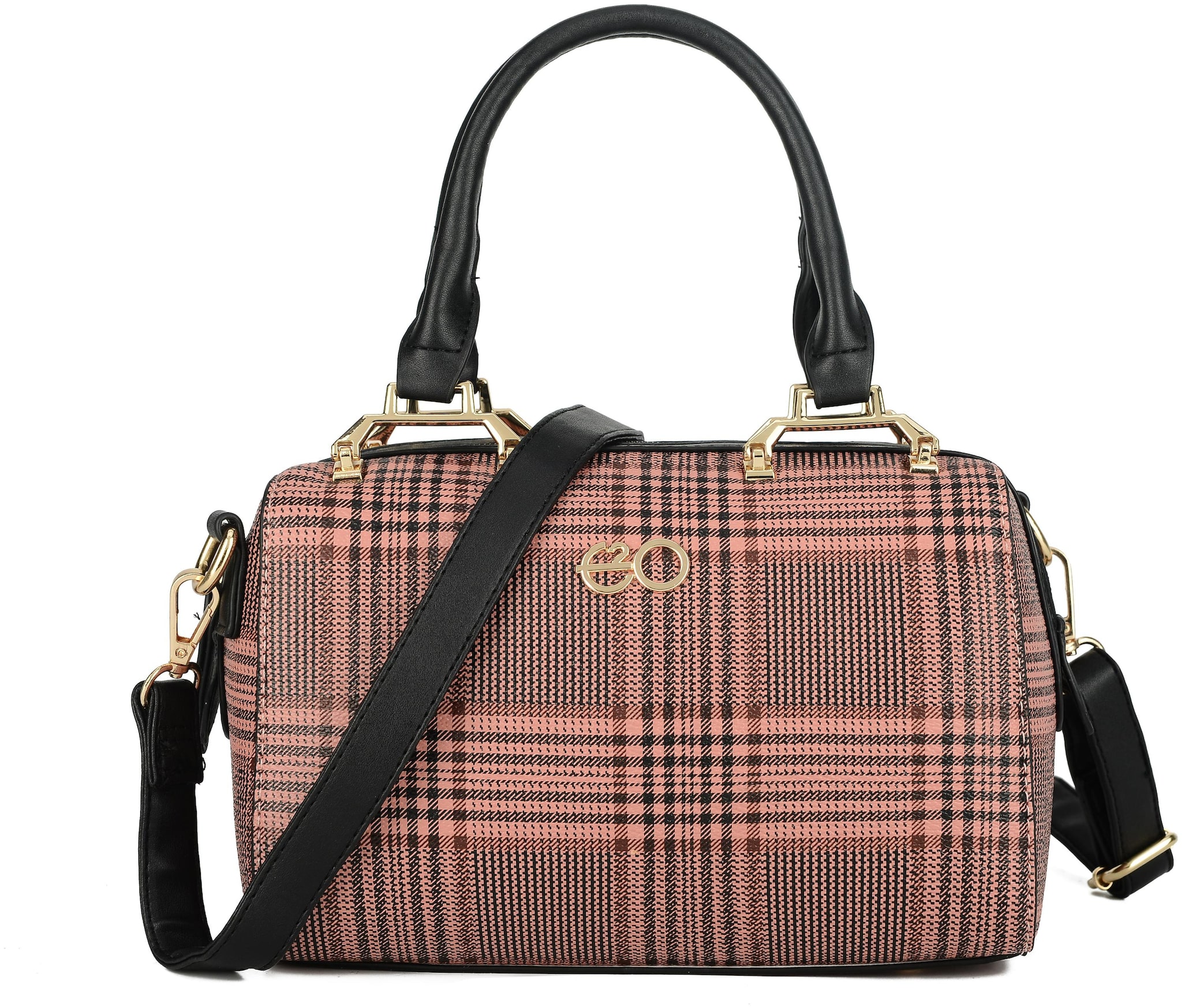 

E2O Pink PU Satchel